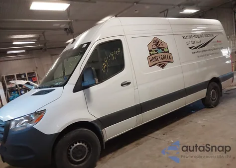 2024 Mercedes-Benz Sprinter 2500 High Roof 4-Cyl Diesel Ho из США, поврежденный, VIN W1W4NCHY6RT187310